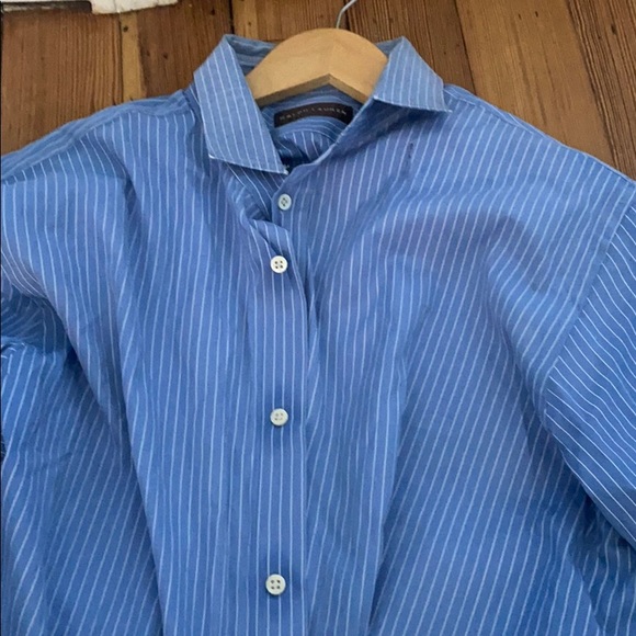 Blue Ralph Lauren button down shirt - Picture 2 of 5